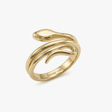 Gold Snake Ring