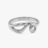 Minimalist Gold Twist Ring