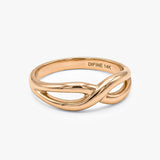 Gold Infinity Ring