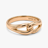 Gold Linked Ring