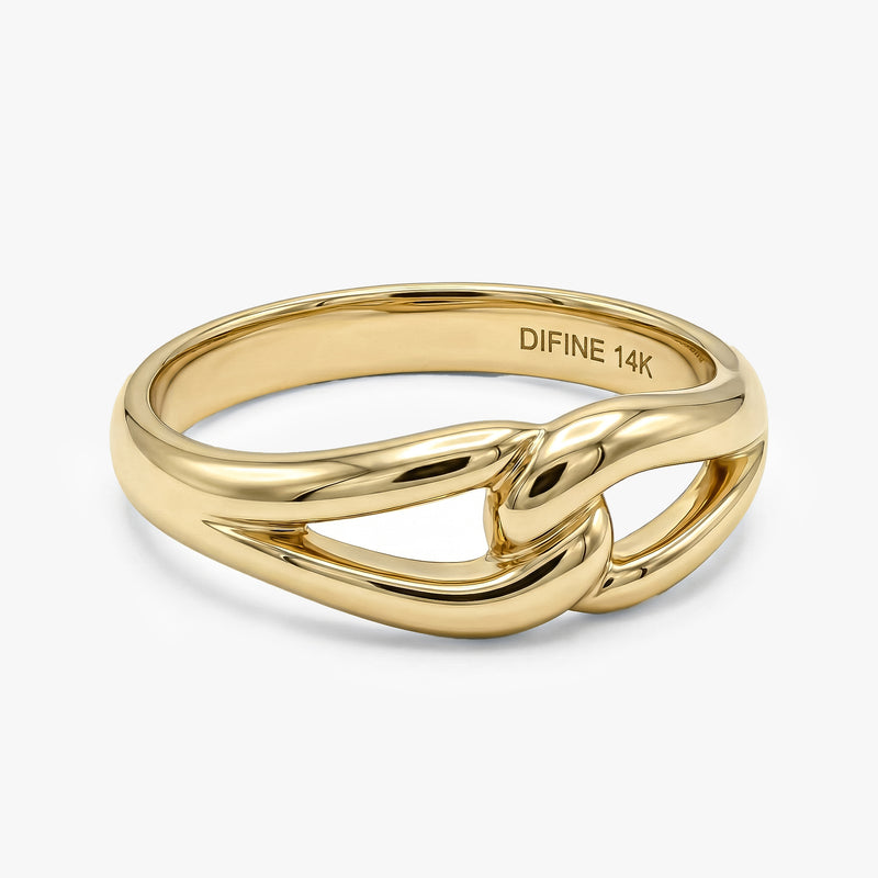 Gold Linked Ring