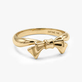 Knot Band Gold Ring