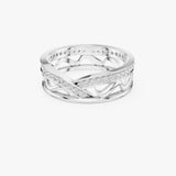 Diamond Wave Ring