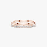 Diamond Double Band Ring