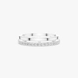 Diamond Double Band Ring