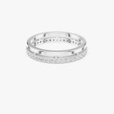 Diamond Double Band Ring