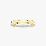 Diamond Double Band Ring