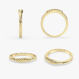 Gold Twisted Rope Ring