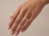 Gold Twisted Rope Ring