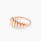 Solid Gold Dome Ring