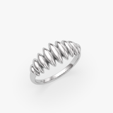Solid Gold Dome Ring