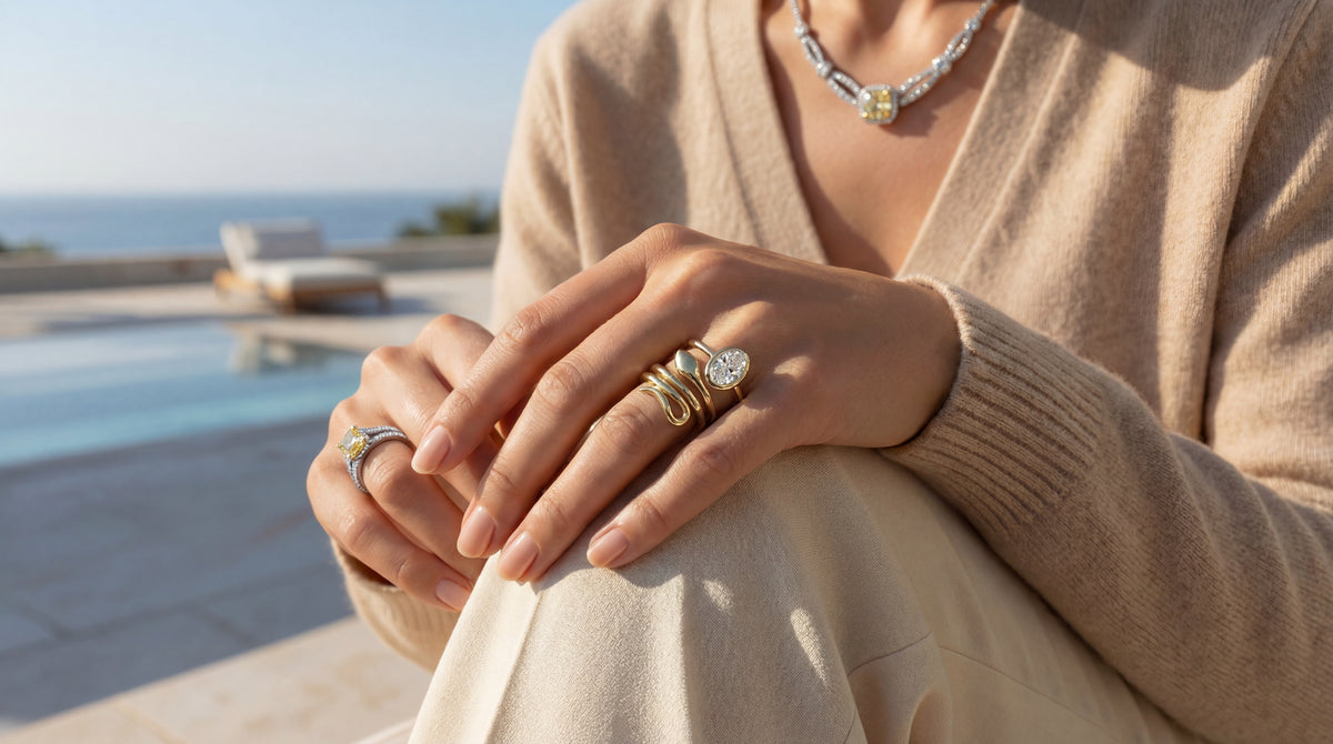 Crafted in Solid Gold