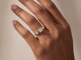 Princess Cut Lab Grown Diamond Ring