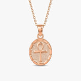 Gold Eternal Life Ankh Pendant