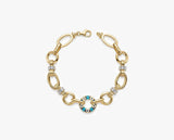 Gold Evil Eye Bracelet