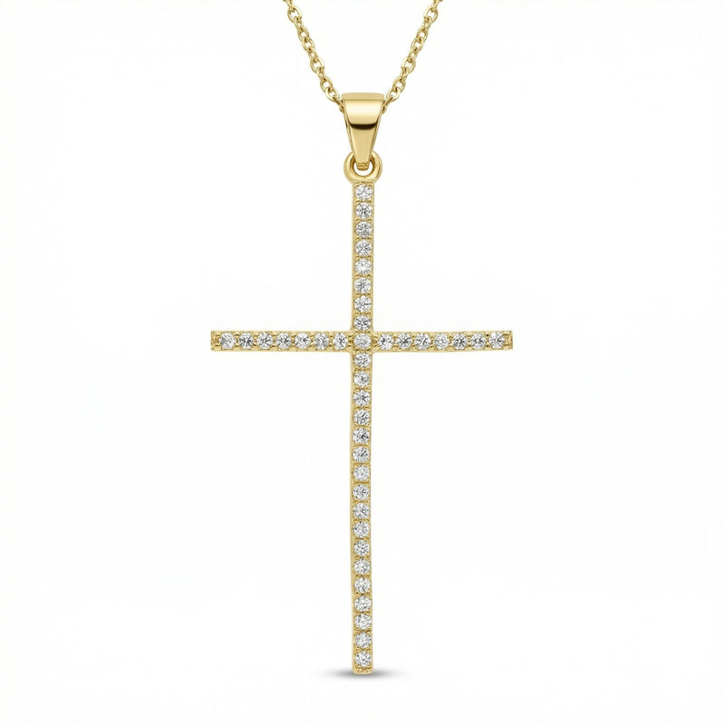 Gold Cross Pendant