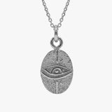 Gold Eye Pendant Necklace