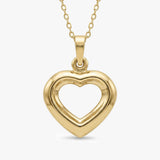 Gold Heart Necklace