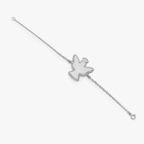 14K Gold Dainty Angel Charm Bracelet