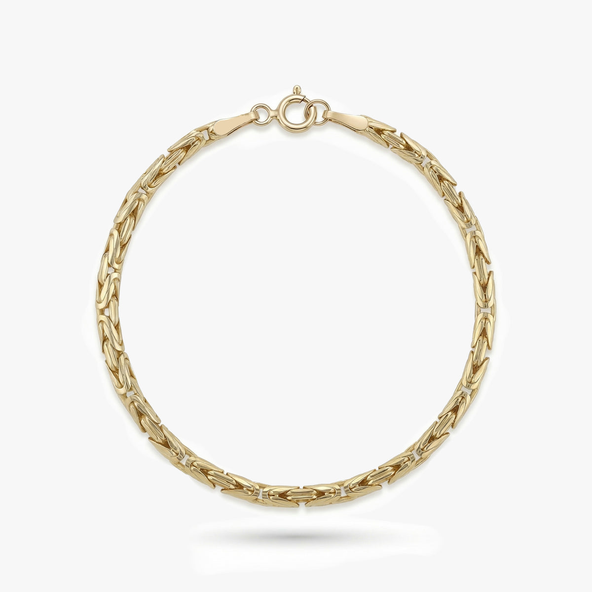 Solid Gold Byzantine Bracelet