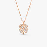 Four Leaf Clover Necklace in Gold