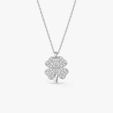 Four Leaf Clover Necklace in Gold