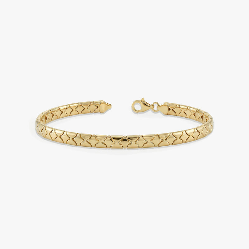 Solid Gold Link Bracelet