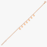 Gold Disc Bracelet