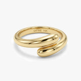 Solid Gold Wrap Ring