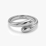 Solid Gold Wrap Ring