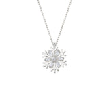 Gold Snowflake Necklace