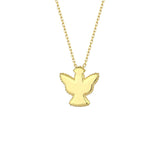 Dainty Angel Necklace in Gold