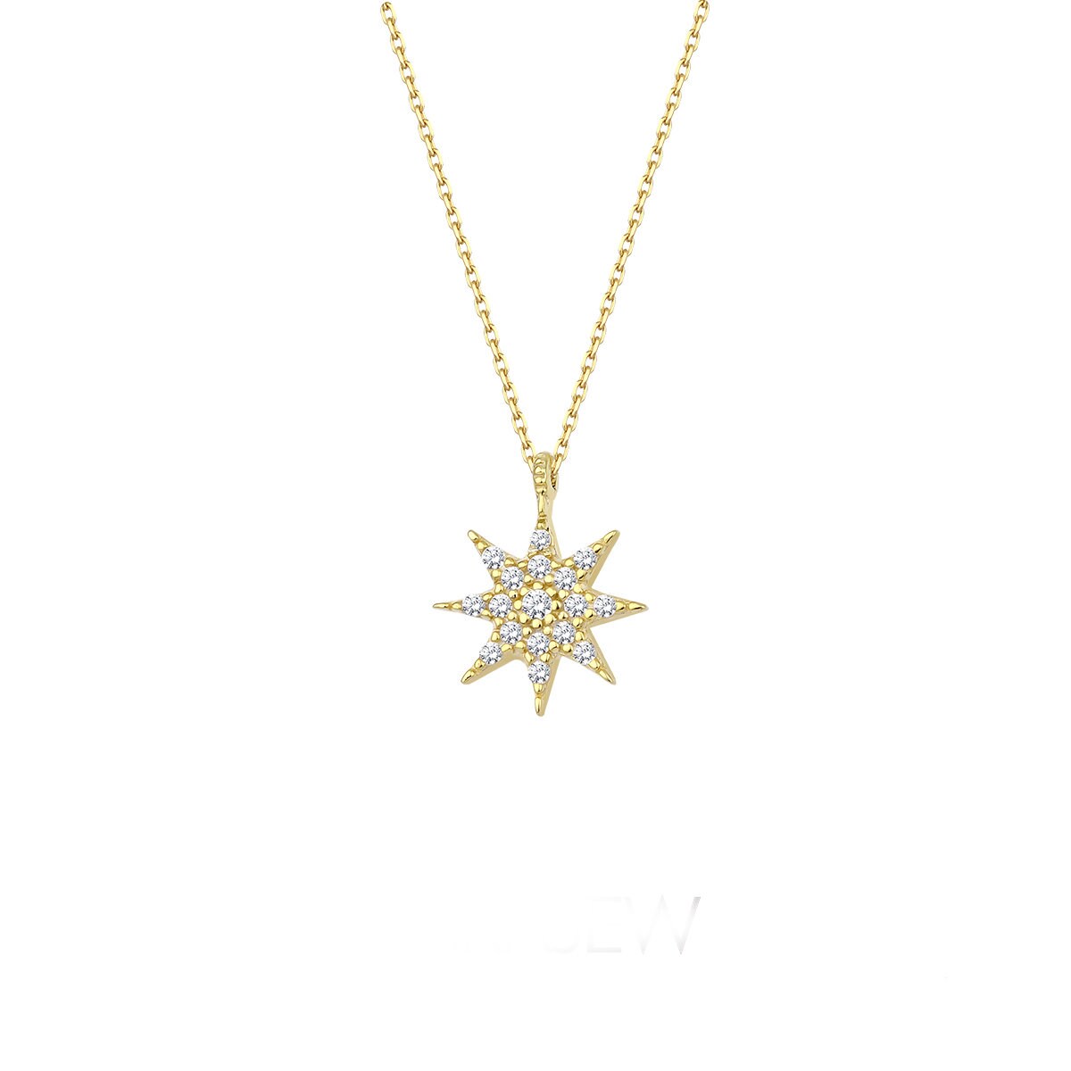 Gold Polestar Necklace