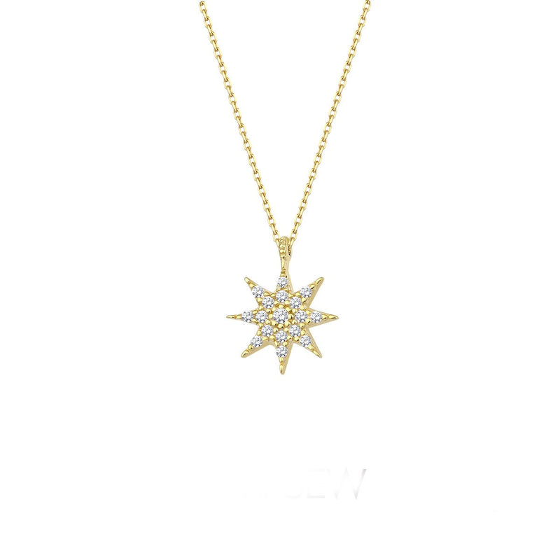 Gold Polestar Necklace