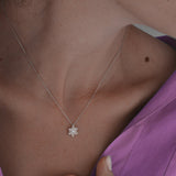 Gold Snowflake Necklace