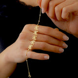 Butterfly Charm Bracelet in Gold