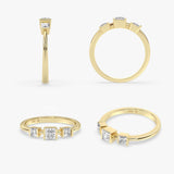 Princess Cut Lab Grown Diamond Ring