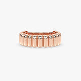 Fluted Dome Ring in Gold