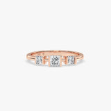 Princess Cut Lab Grown Diamond Ring
