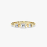 Princess Cut Lab Grown Diamond Ring