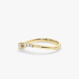 Diamond Cluster Ring in Gold