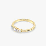 Five-Stone Diamond Gold Ring