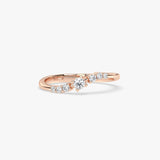 Diamond Cluster Ring in Gold