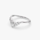 Tiara Diamond Ring in Gold