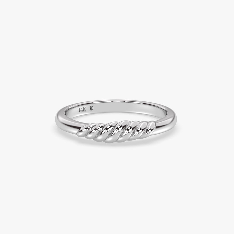 Gold Twisted Rope Ring