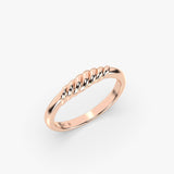 Gold Twisted Rope Ring