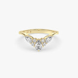 Tiara Diamond Ring in Gold