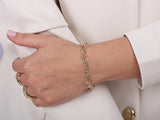 Gold Link Bracelet