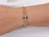 Gold Clover Bracelet