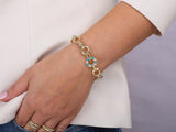 Gold Evil Eye Bracelet